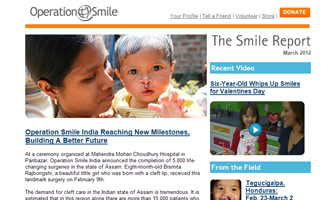The Smile Report: our monthly eNewsletter